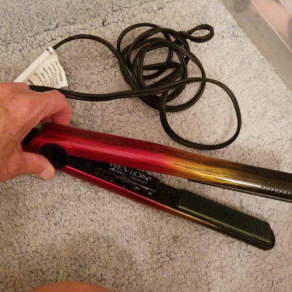 revlon straightener red
